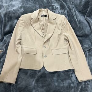 Tan suit NY&CO